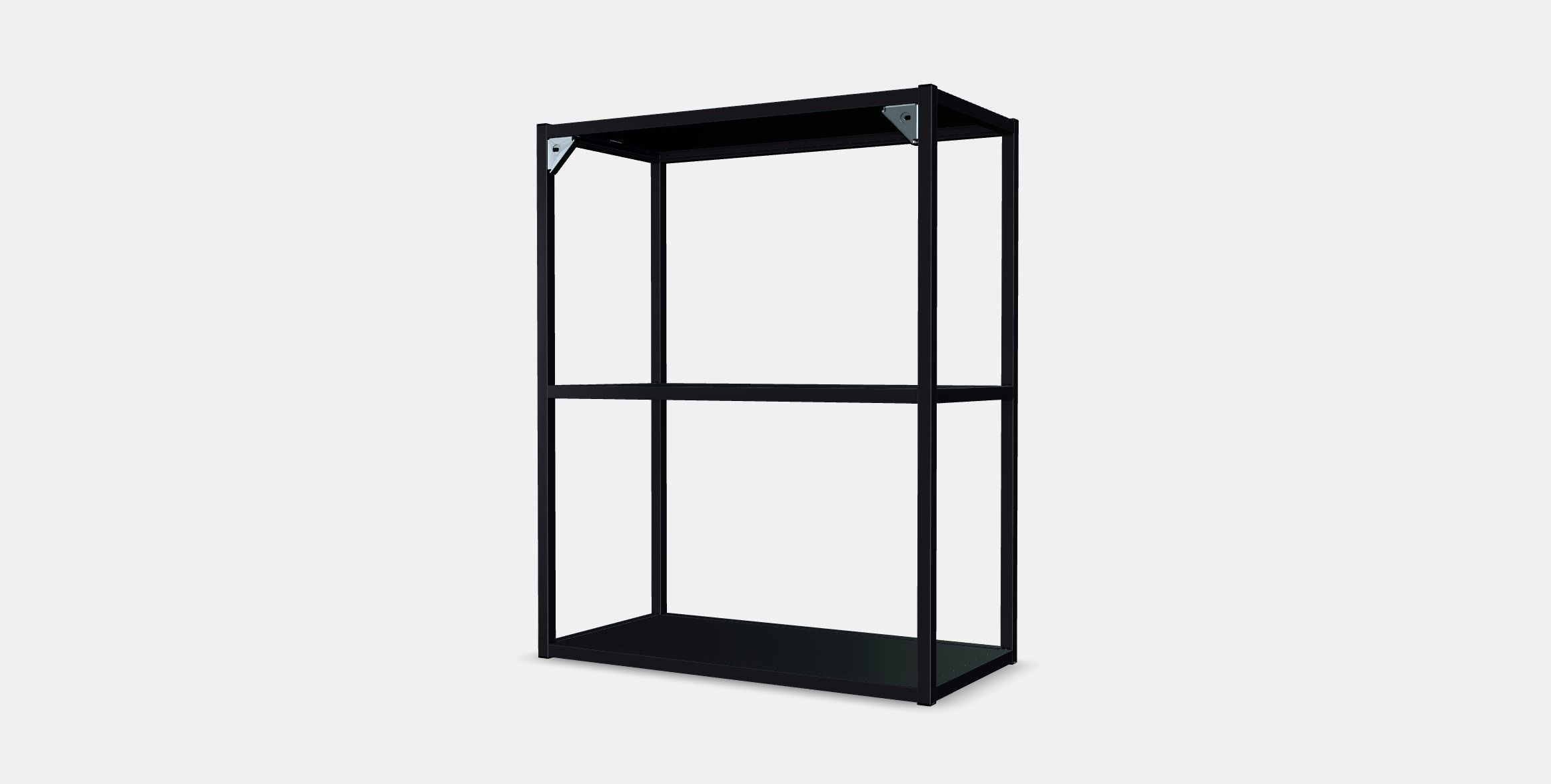 ENHET Cabinet body with shelves Low-poly 3D model_5