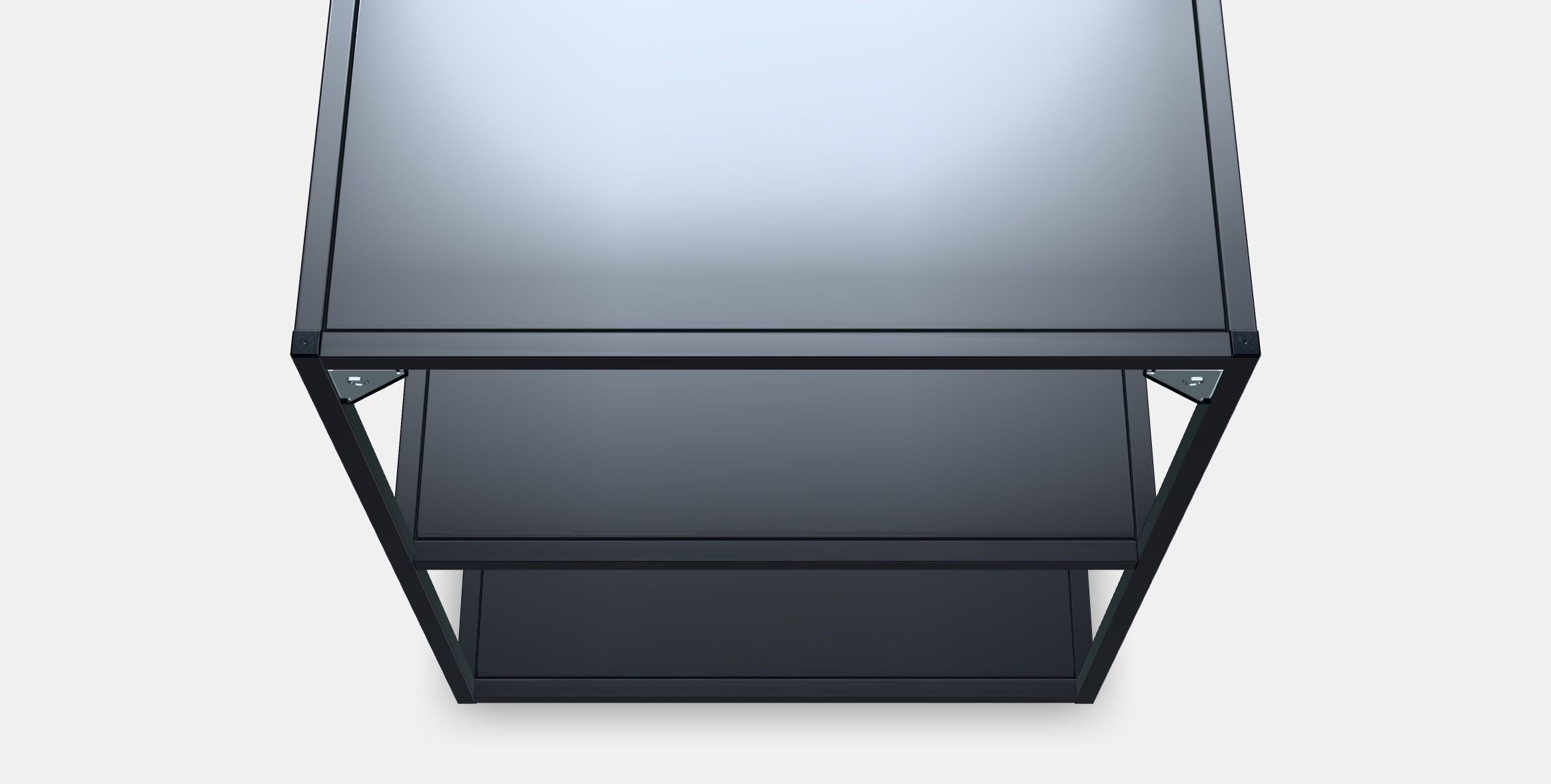 ENHET Cabinet body with shelves Low-poly 3D model_4