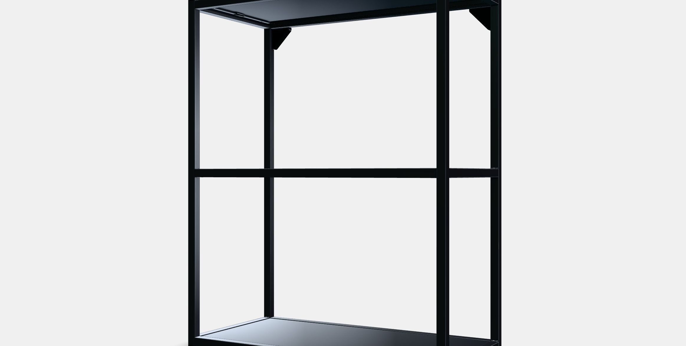 ENHET Cabinet body with shelves Low-poly 3D model_13