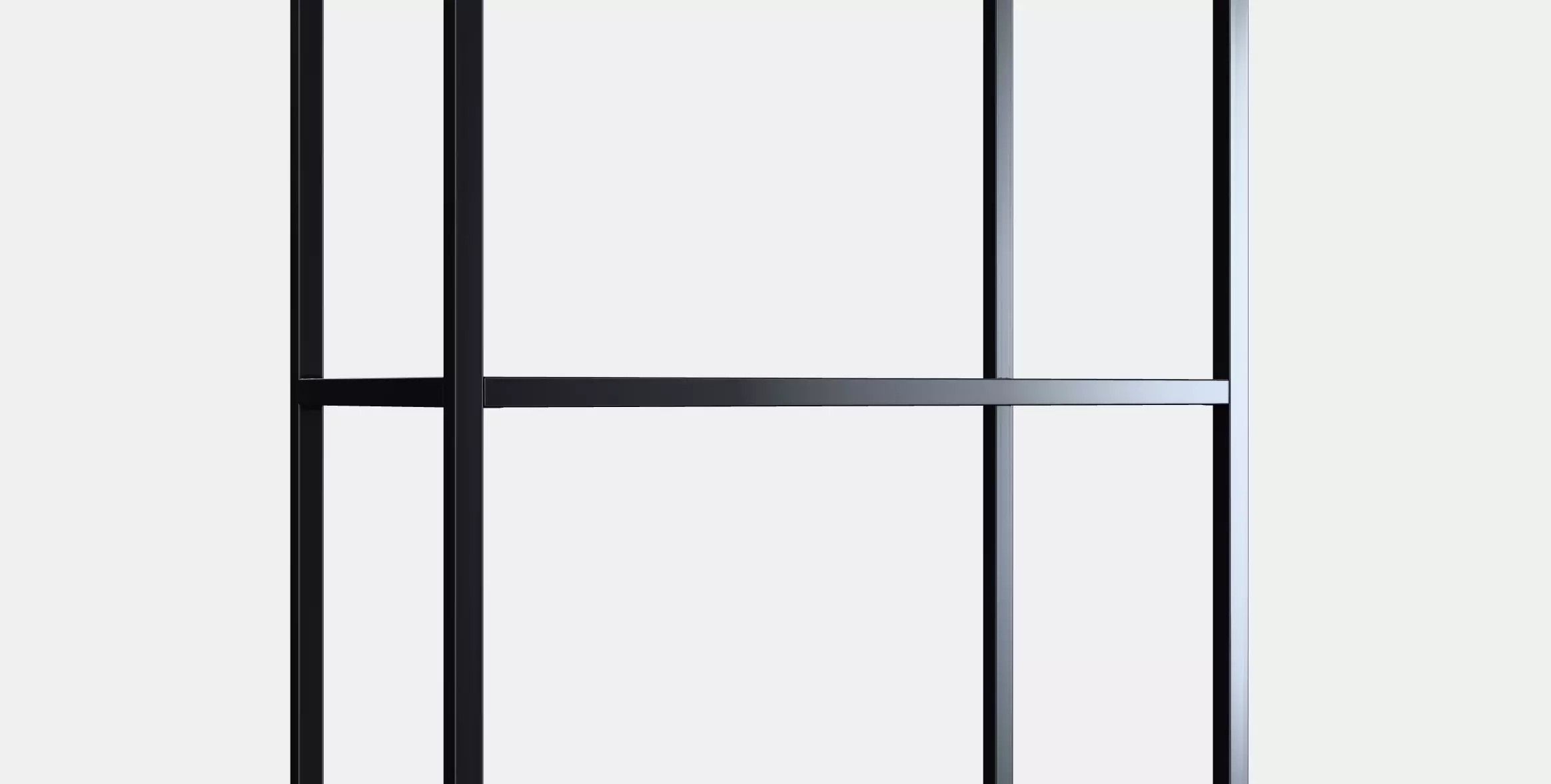 ENHET Cabinet body with shelves Low-poly 3D model_0