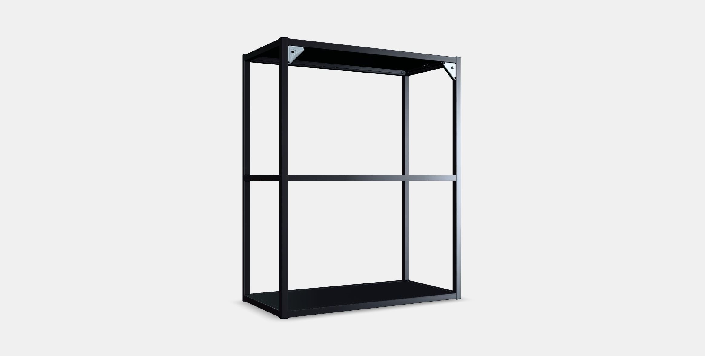 ENHET Cabinet body with shelves Low-poly 3D model_16