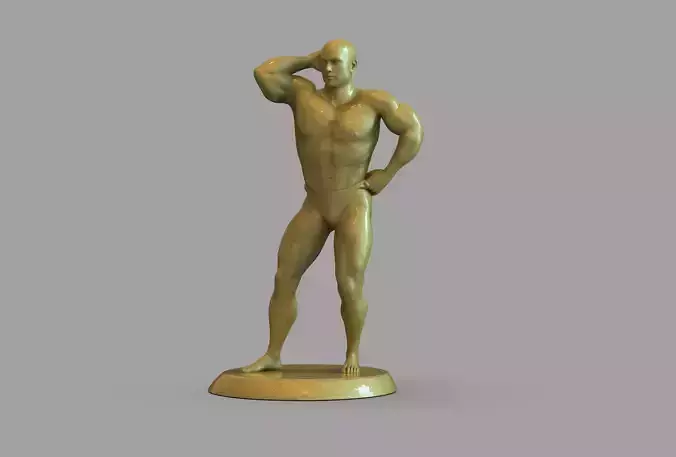 Bodybuilder Men statue