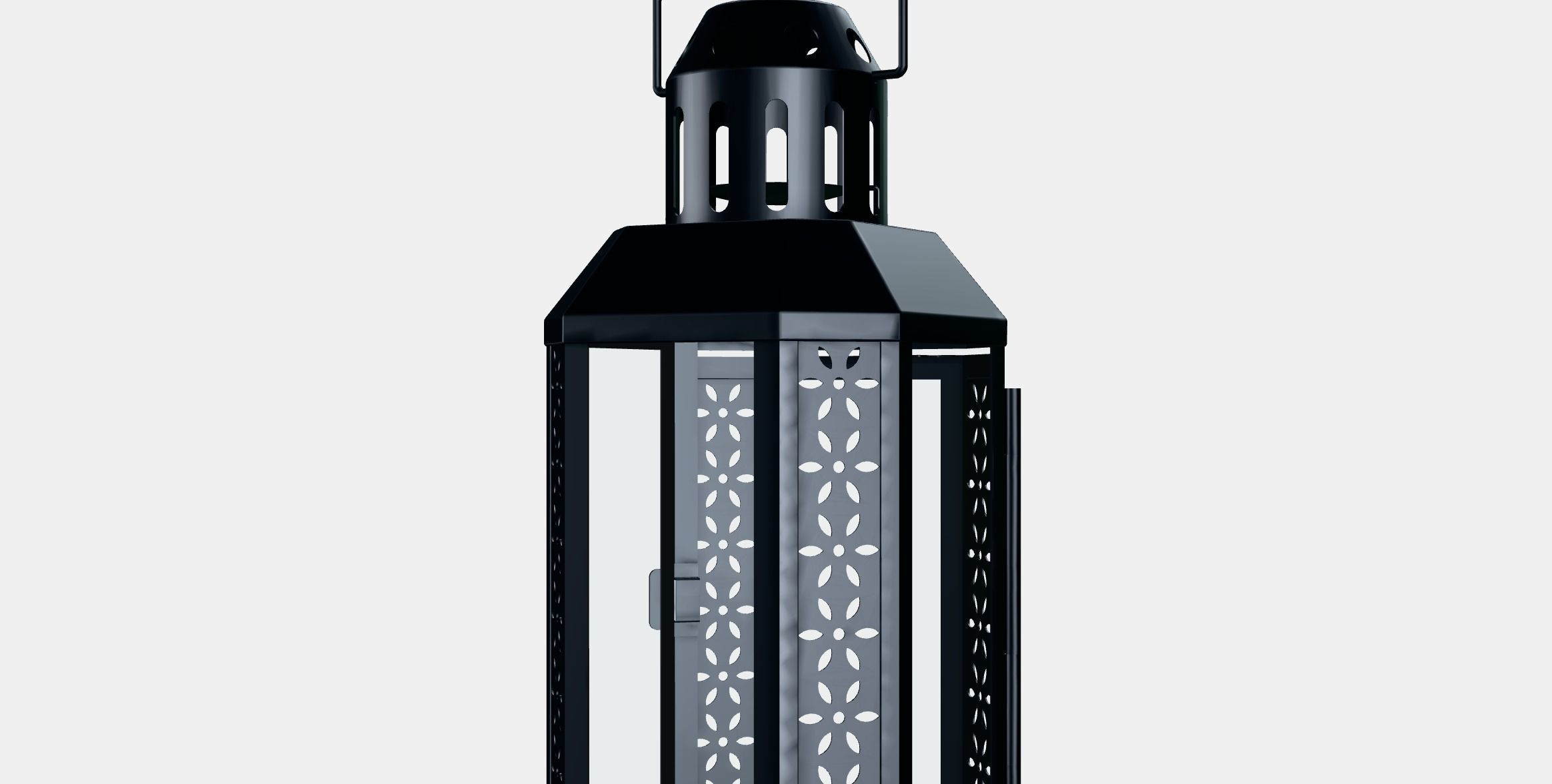 ENRUM Lantern for tealight in-outdoor Low-poly 3D model_6