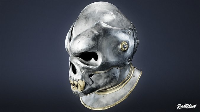 MEDIEVAL - Helmet 05 - LOW POLY Low-poly 3D model
