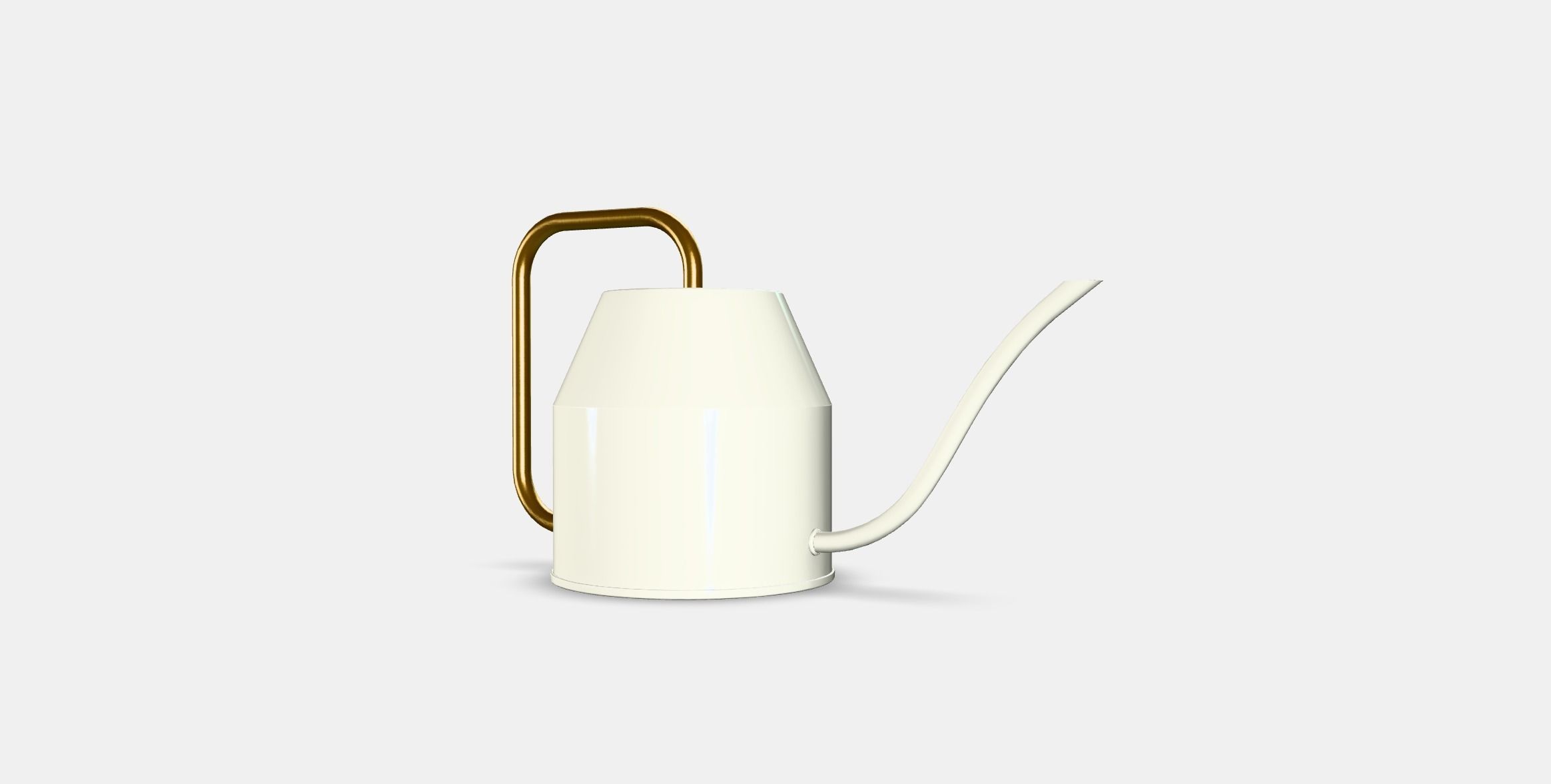 VATTENKRASSE Watering can Low-poly 3D model_5