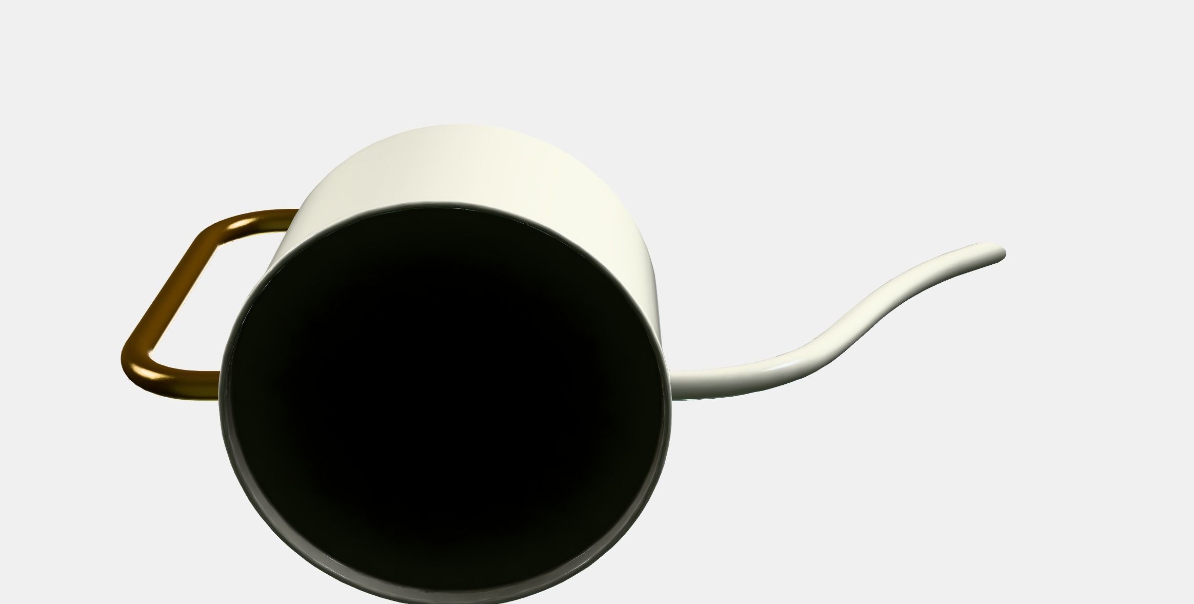 VATTENKRASSE Watering can Low-poly 3D model_8