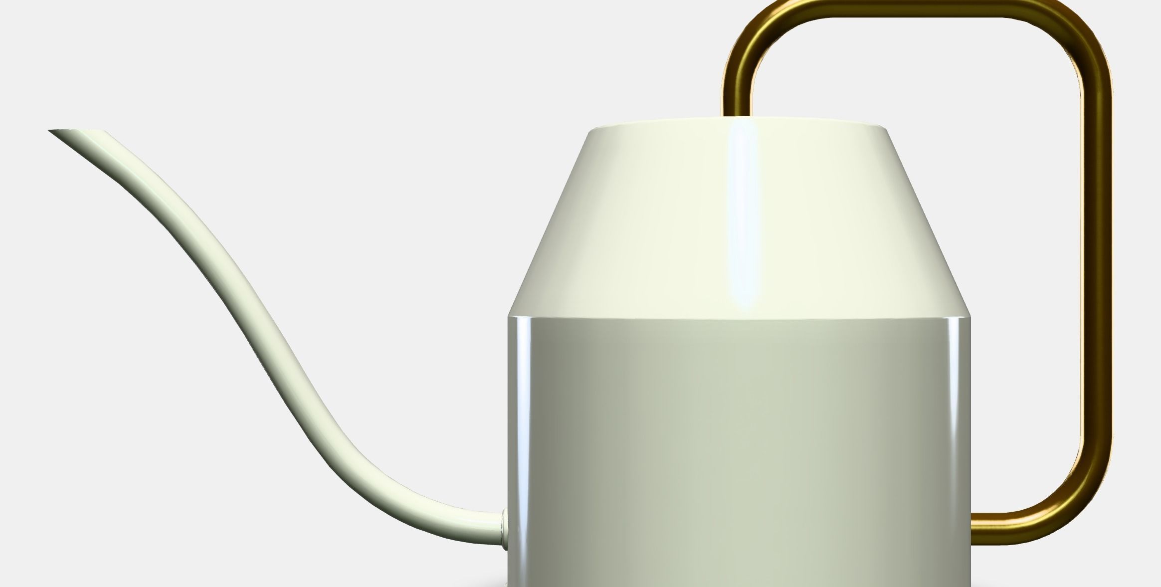 VATTENKRASSE Watering can Low-poly 3D model_11