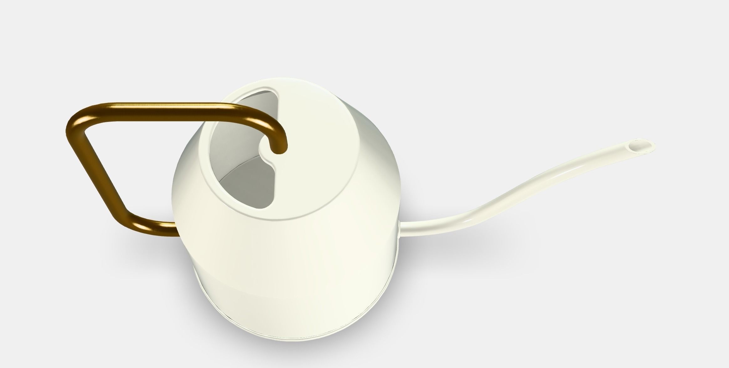 VATTENKRASSE Watering can Low-poly 3D model_4