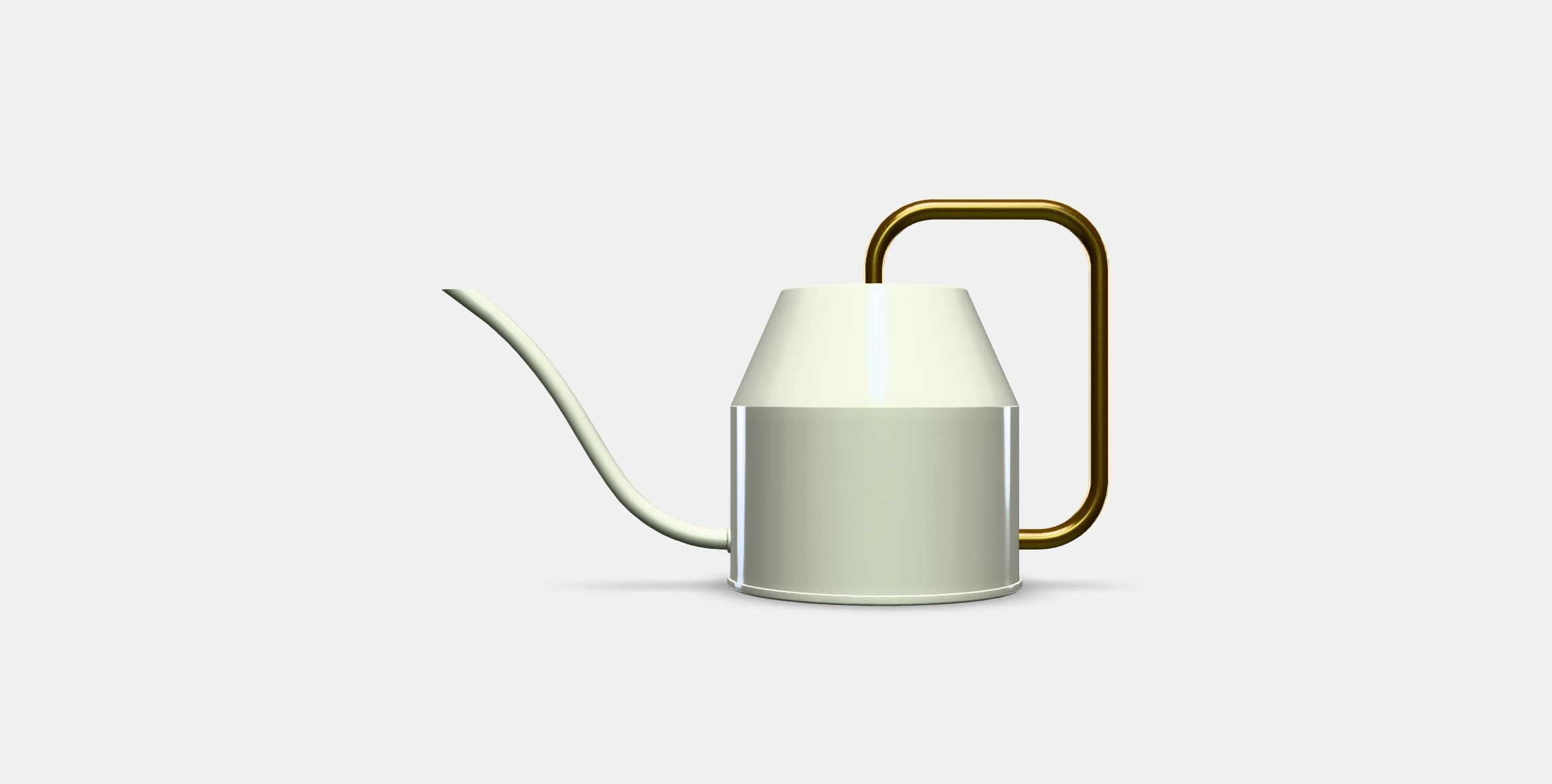 VATTENKRASSE Watering can Low-poly 3D model_10