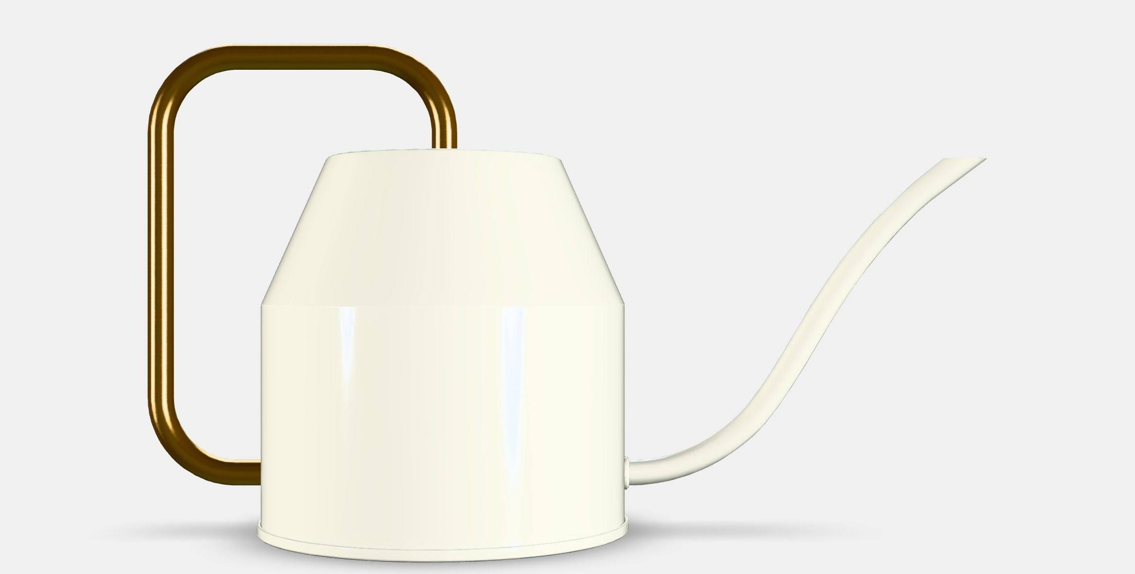 VATTENKRASSE Watering can Low-poly 3D model_15