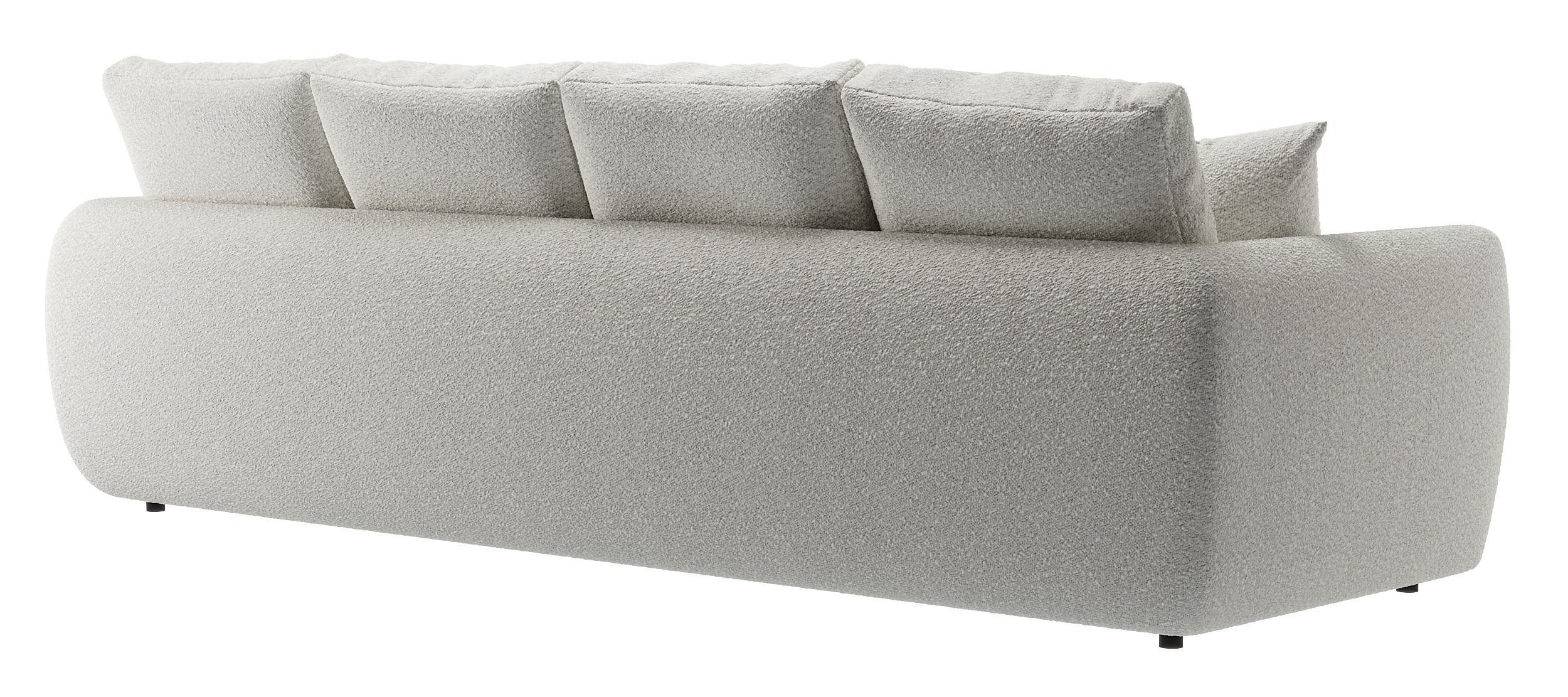 sofa boucle 3D model_4