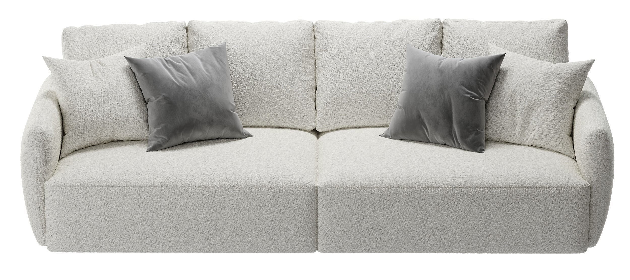 sofa boucle 3D model_5