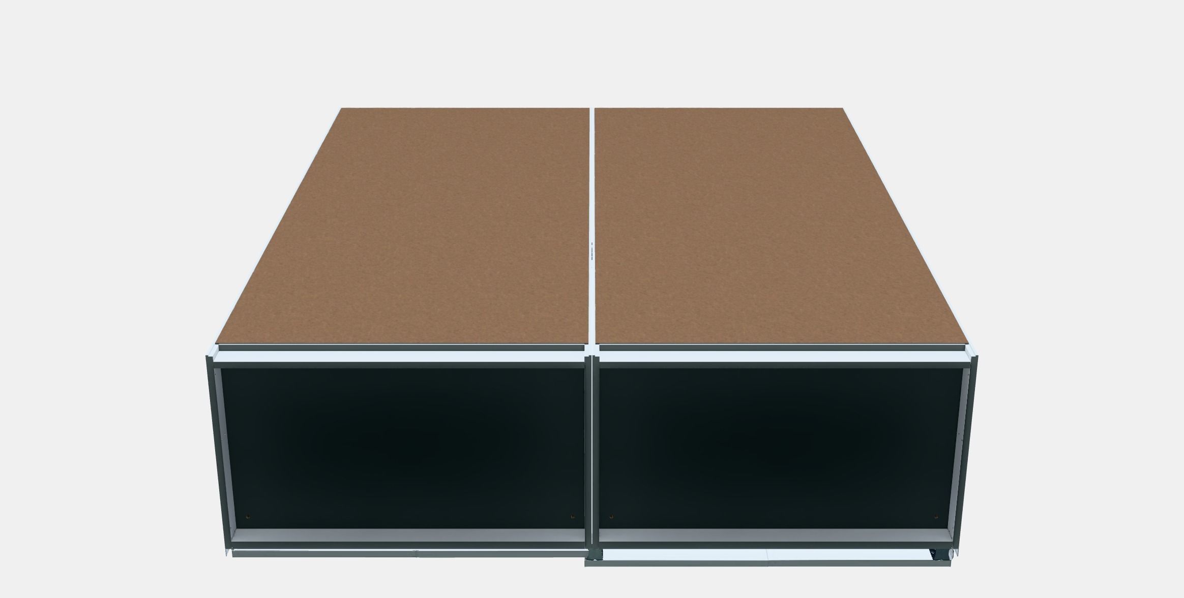 PAX - HASVIK Wardrobe Low-poly 3D model_4