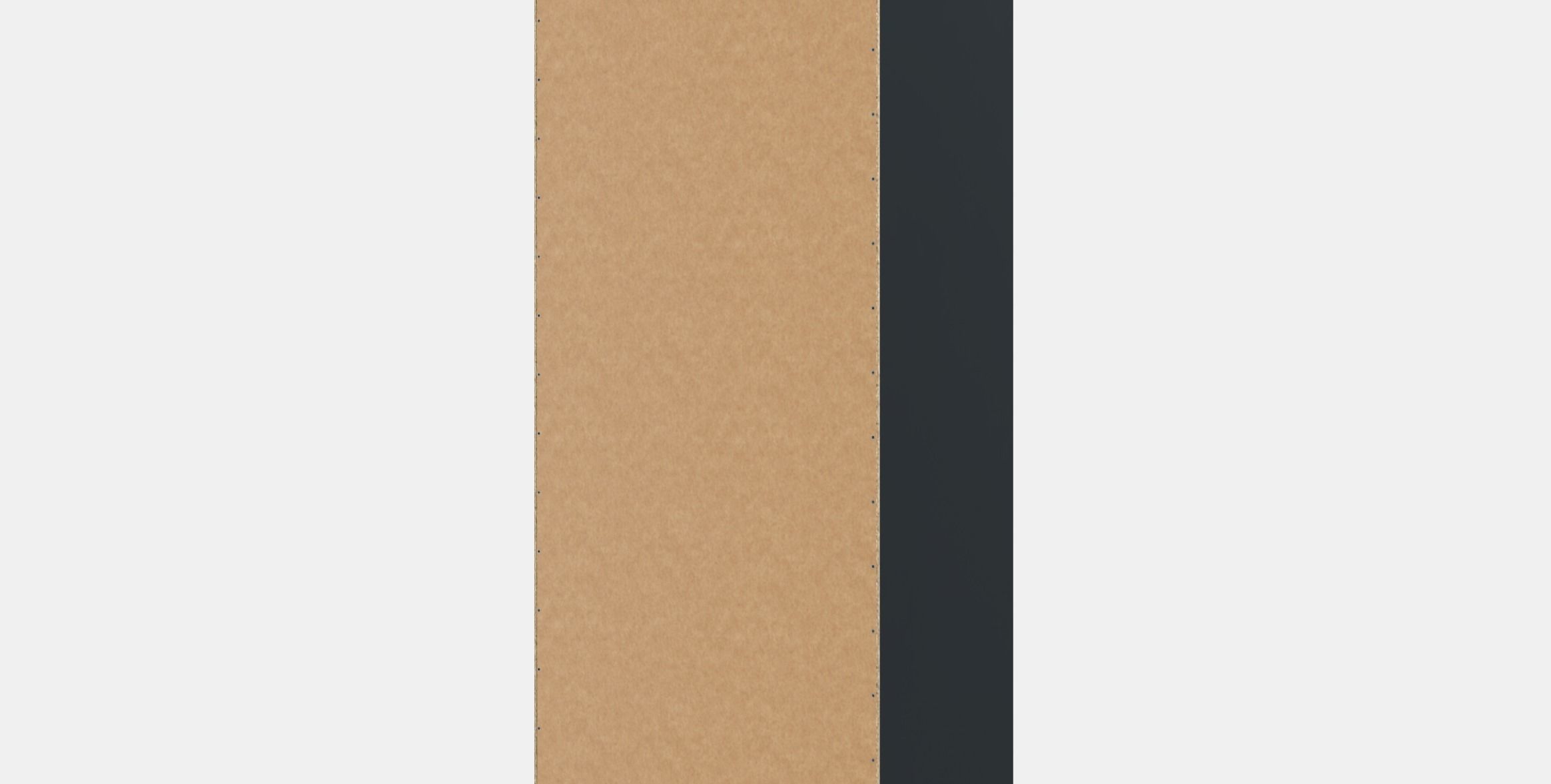 PAX Wardrobe frame 7 Low-poly 3D model_7