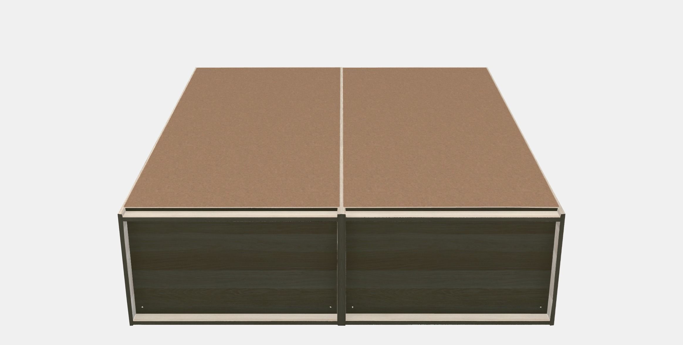 PAX 2 wardrobe frames 1 Low-poly 3D model_5