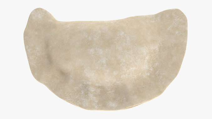 Vareniki Dumpling Raw 3D model 6