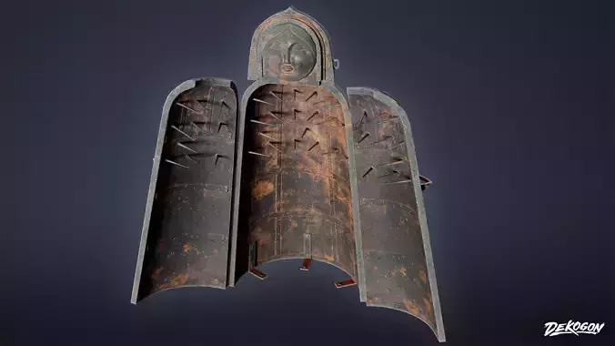 MEDIEVAL - Iron Maiden 01 - LOW POLY