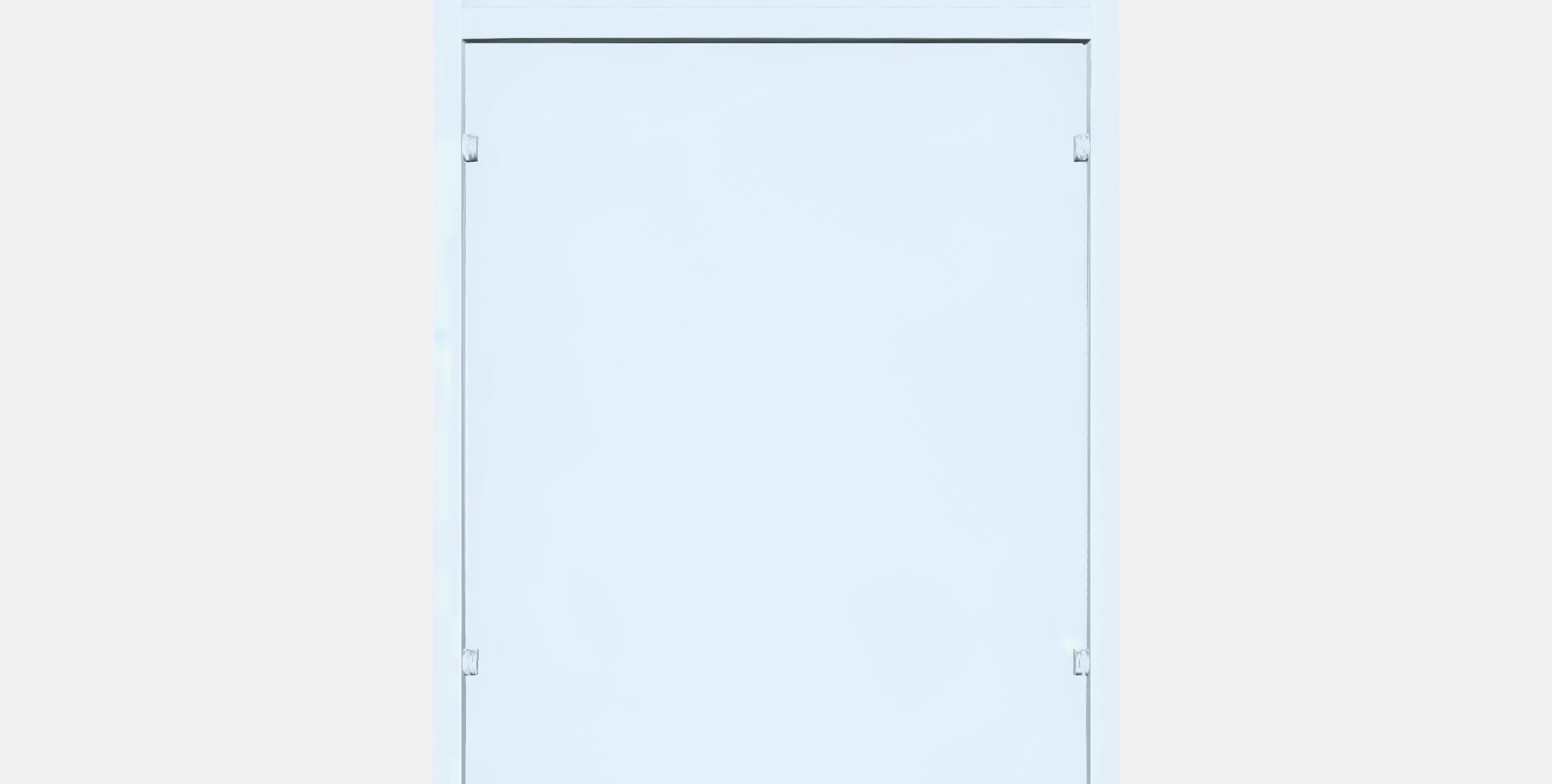 HAUGA Bedside table Low-poly 3D model_15