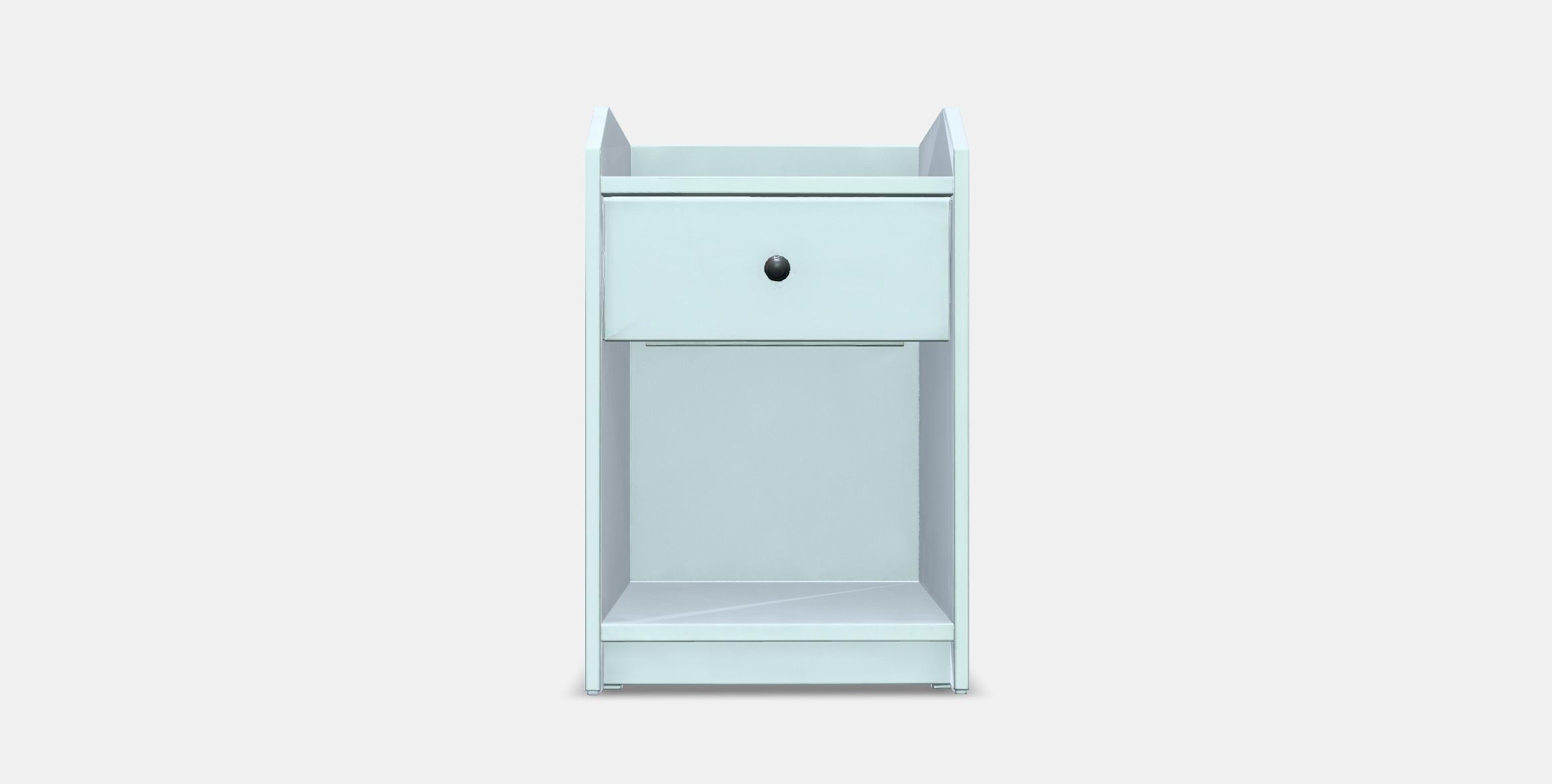 HAUGA Bedside table Low-poly 3D model_10