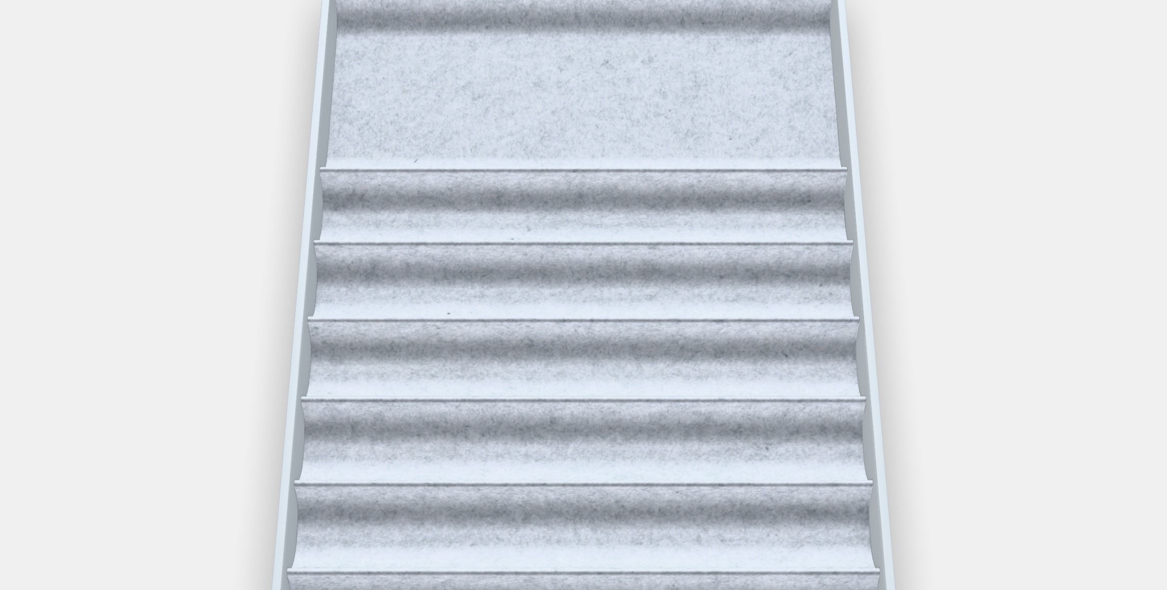 KOMPLEMENT Insert with compartments Low-poly 3D model_4