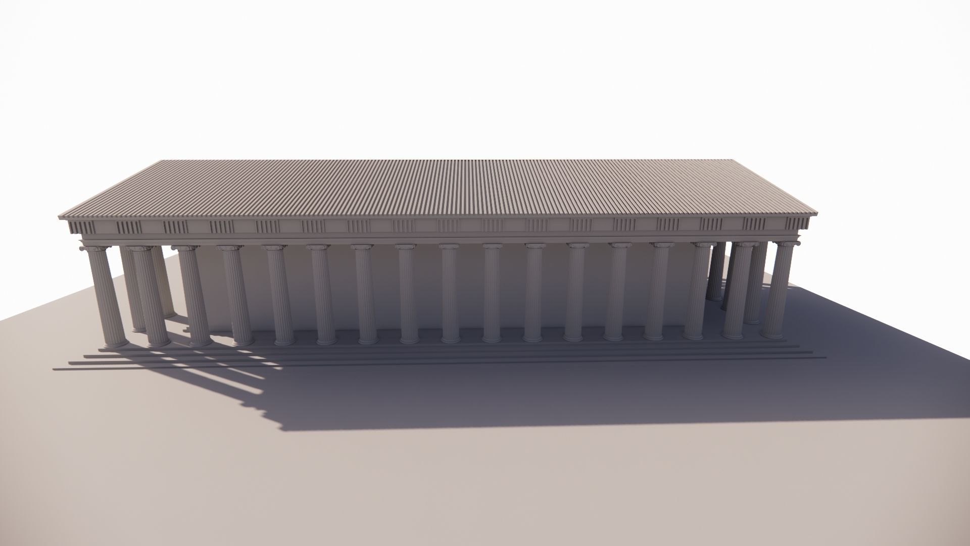 Historical temple-place of worship 3D model_10