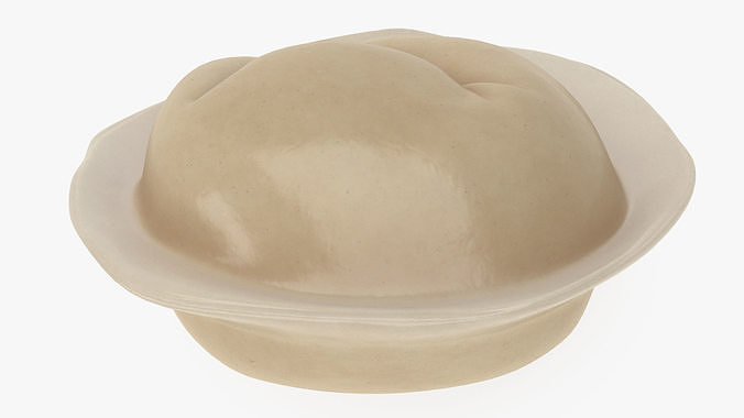 Pelmeni Dumpling Cooked 3D model 6
