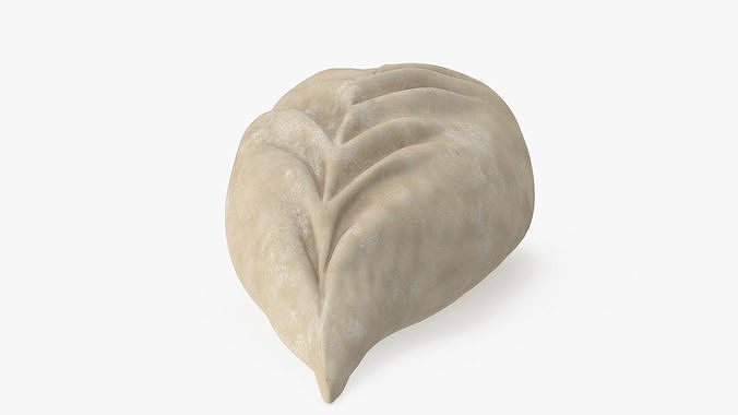 Leaf Shaped Dumpling Raw 3D model 5