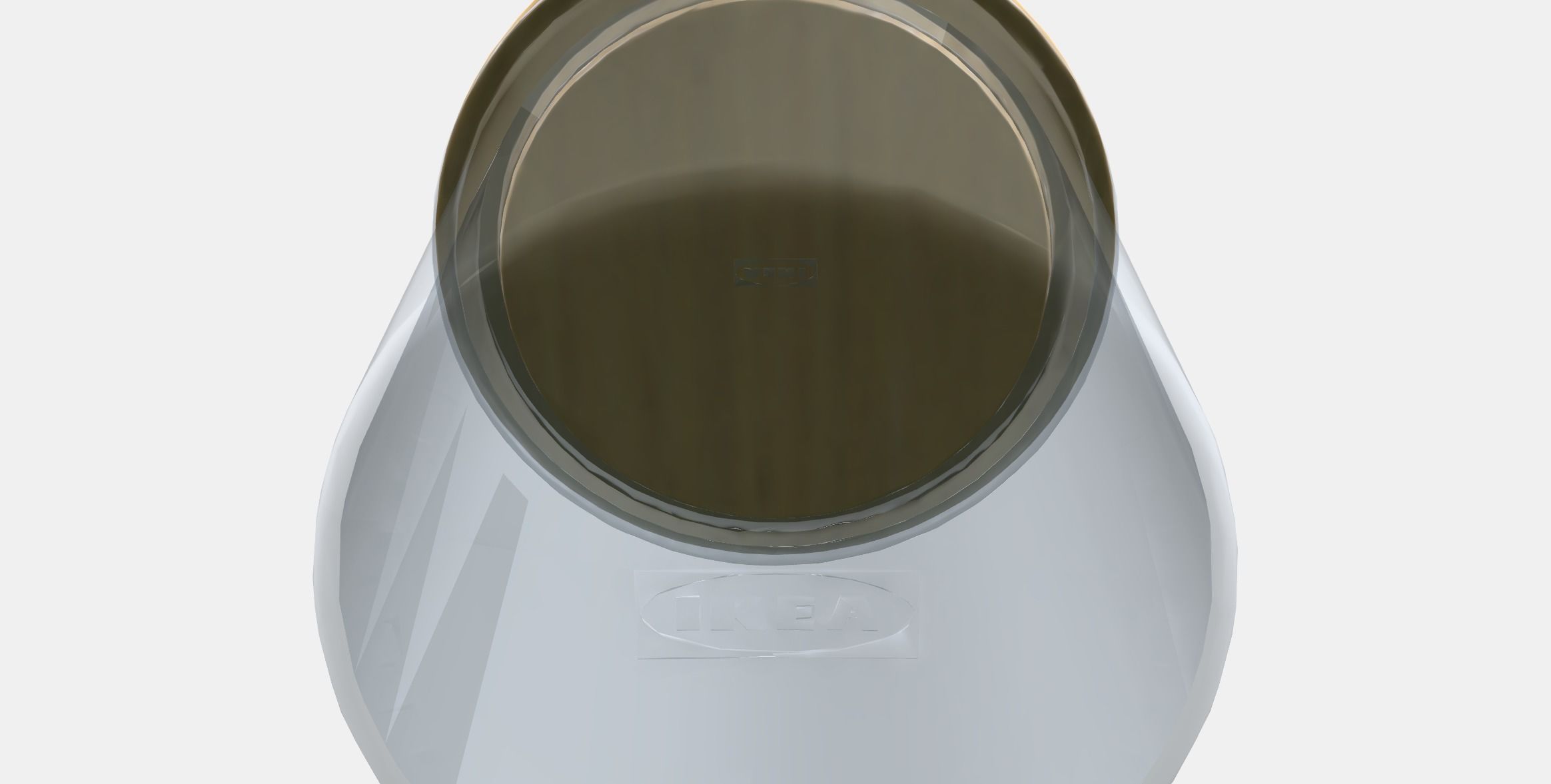 IKEA 365 tin with lid Low-poly 3D model_8