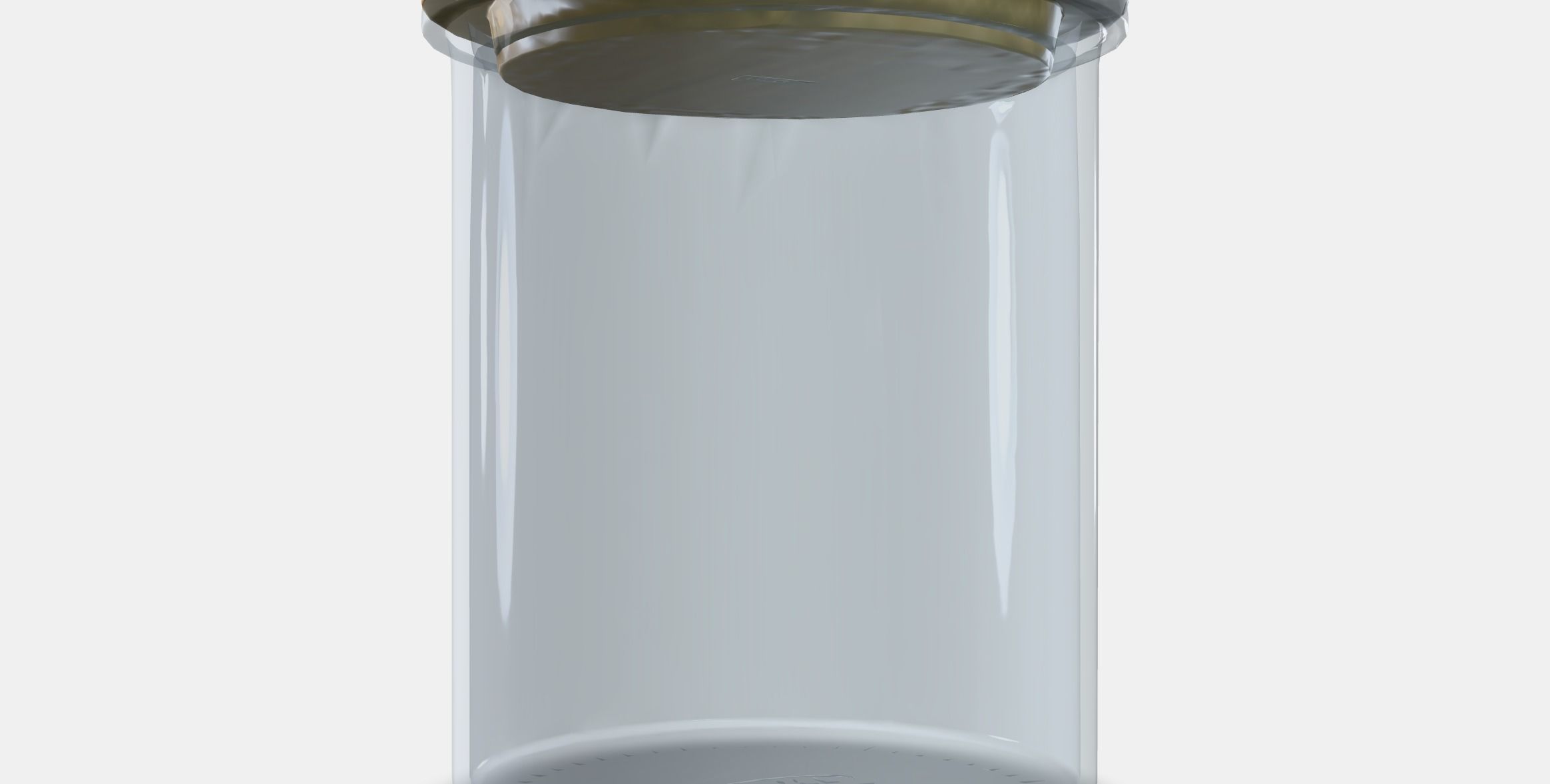 IKEA 365 tin with lid Low-poly 3D model_9