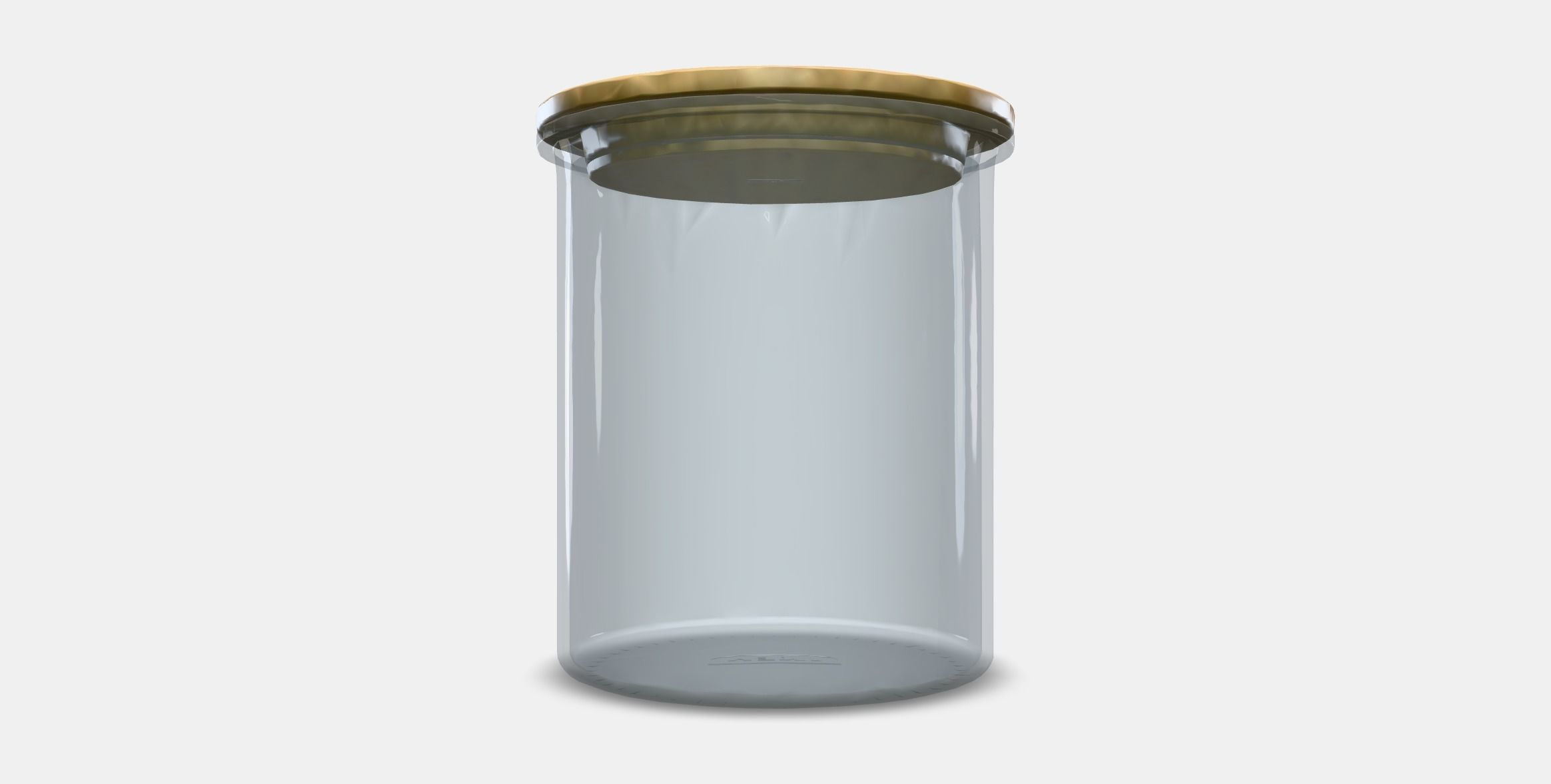 IKEA 365 tin with lid Low-poly 3D model_10
