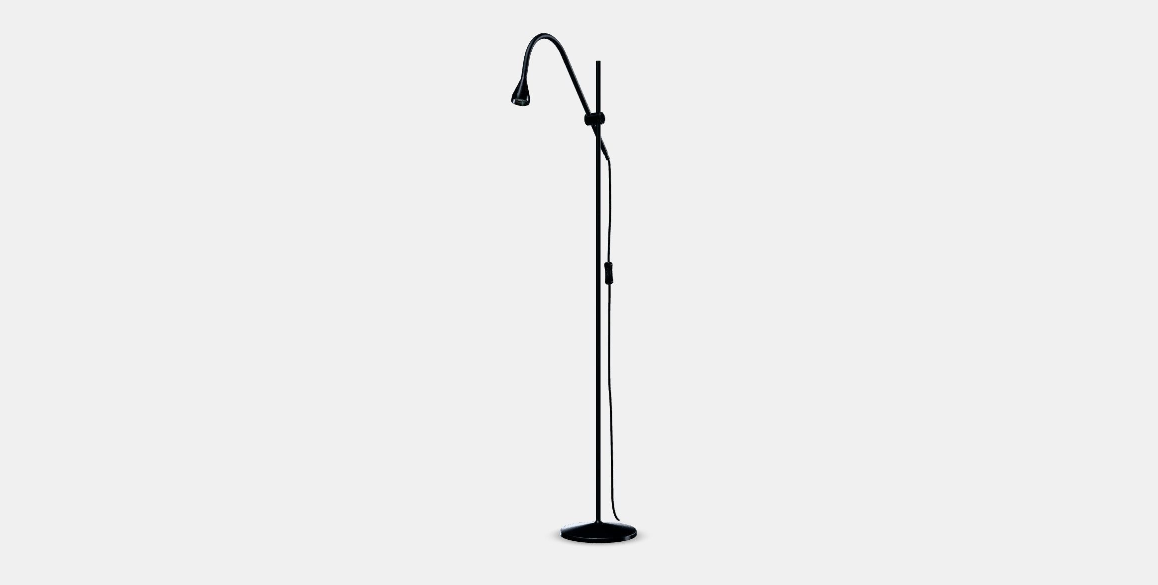 NAVLINGE LED floor-read lamp Low-poly 3D model_12