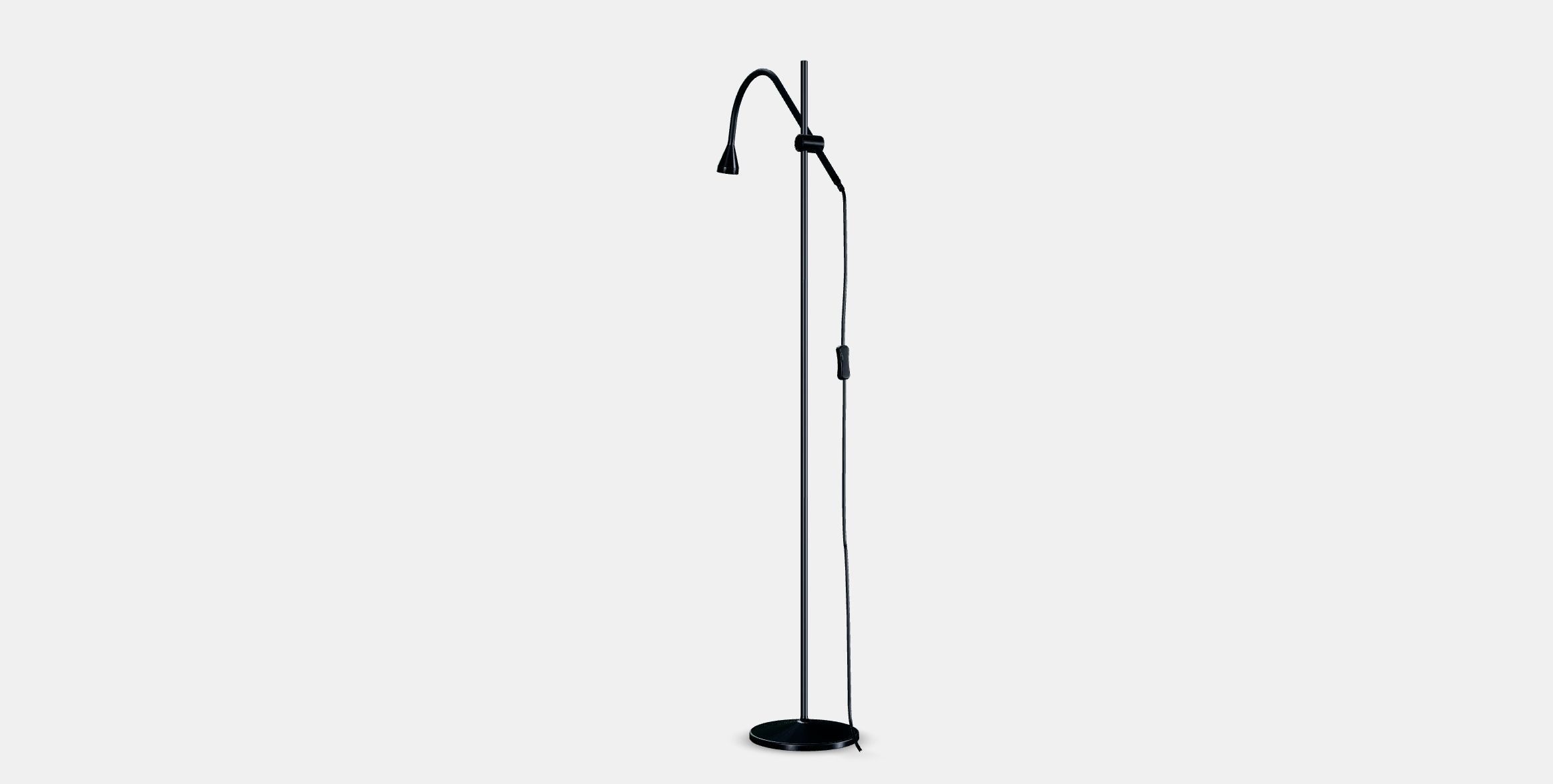 NAVLINGE LED floor-read lamp Low-poly 3D model_16
