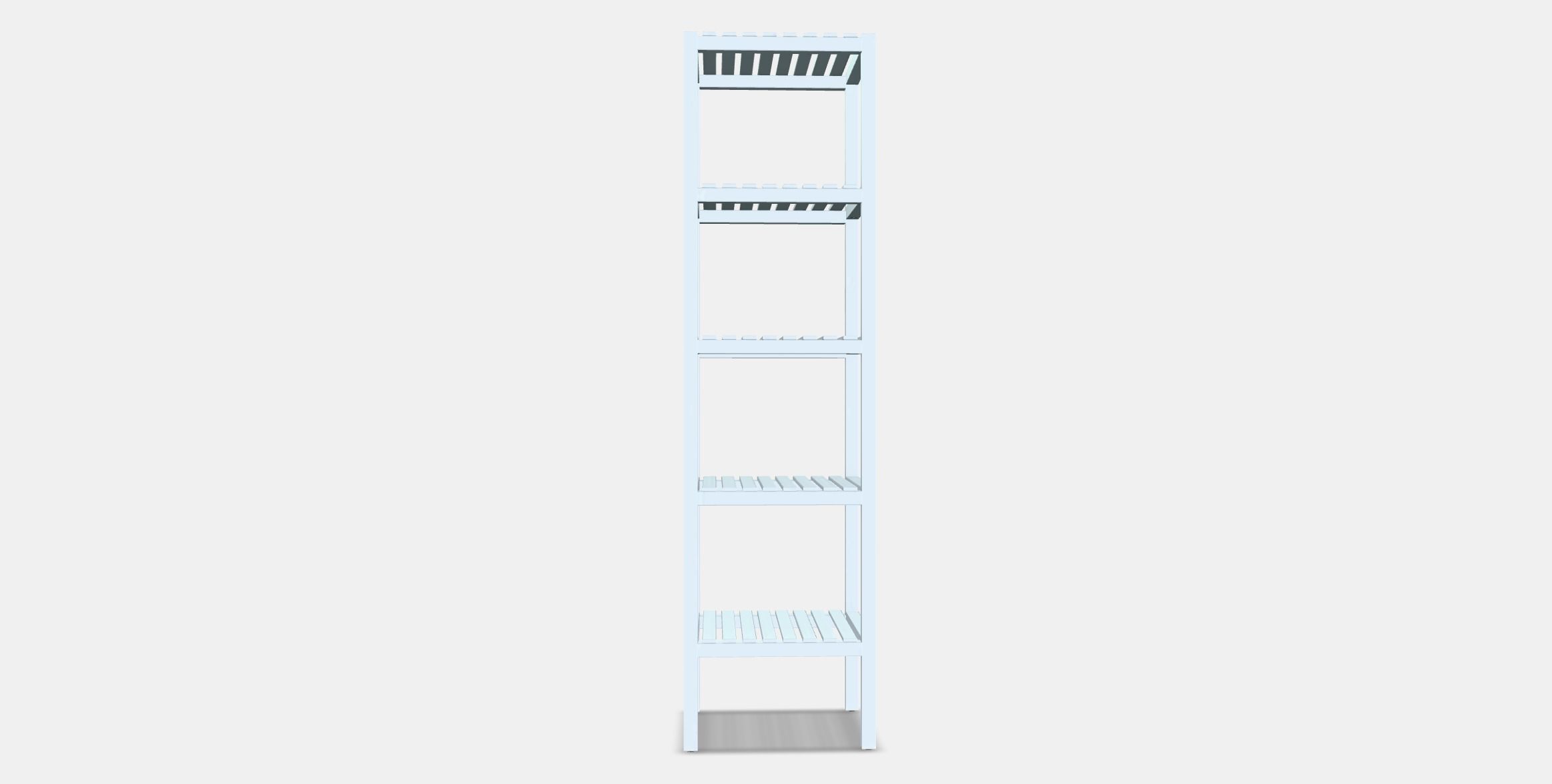 MUSKAN Shelving unit Low-poly 3D model_14