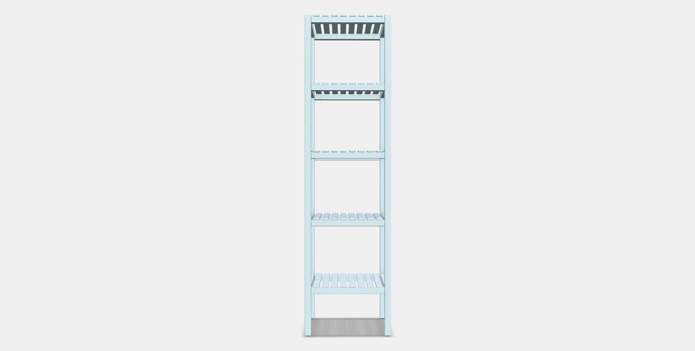MUSKAN Shelving unit Low-poly 3D model_10