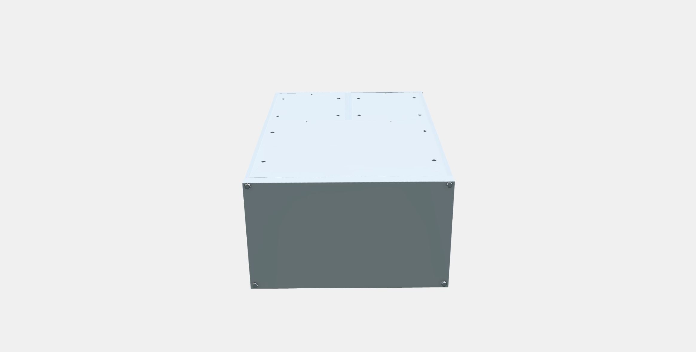 NORDLI Chest of 7 drawers Low-poly 3D model_7