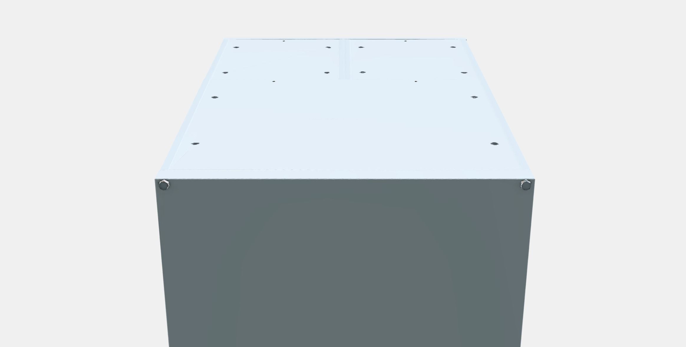 NORDLI Chest of 7 drawers Low-poly 3D model_8