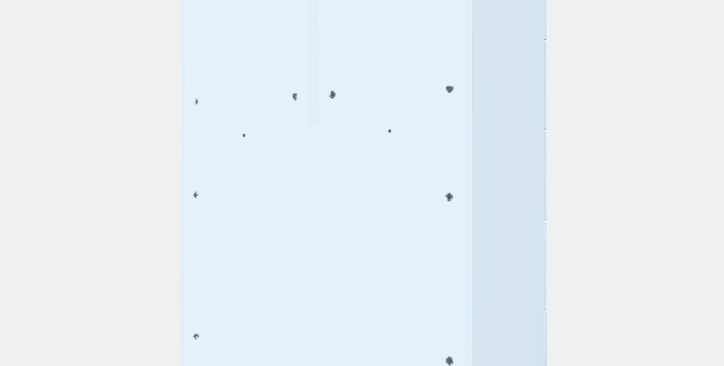 NORDLI Chest of 7 drawers Low-poly 3D model_6