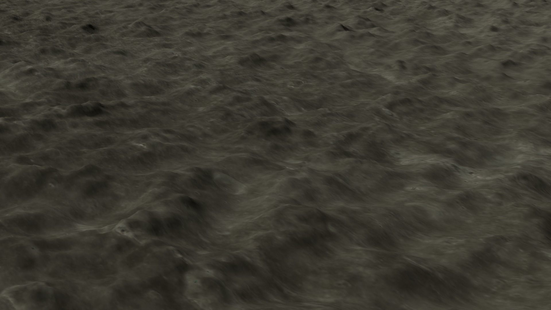 Moon with displacement Free 3D model_2