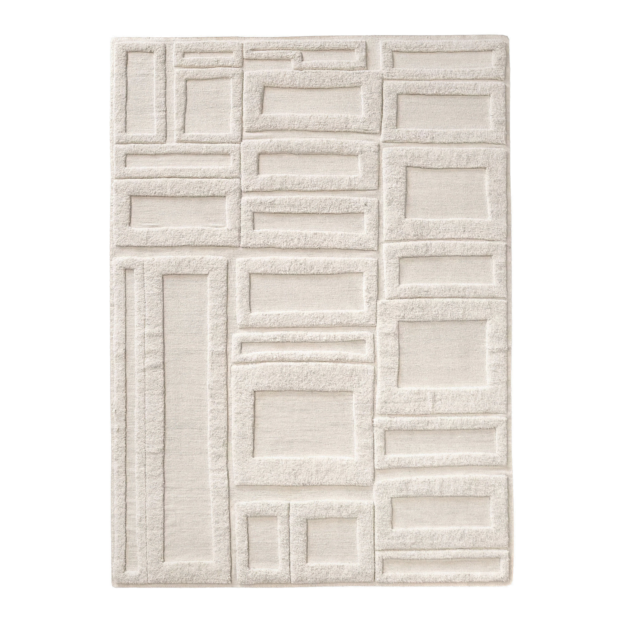 CARA WOOL RUG 3D model_3