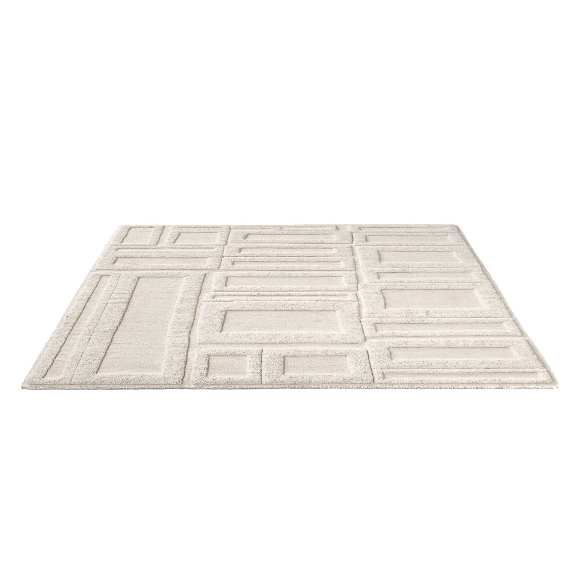 CARA WOOL RUG 3D model_2