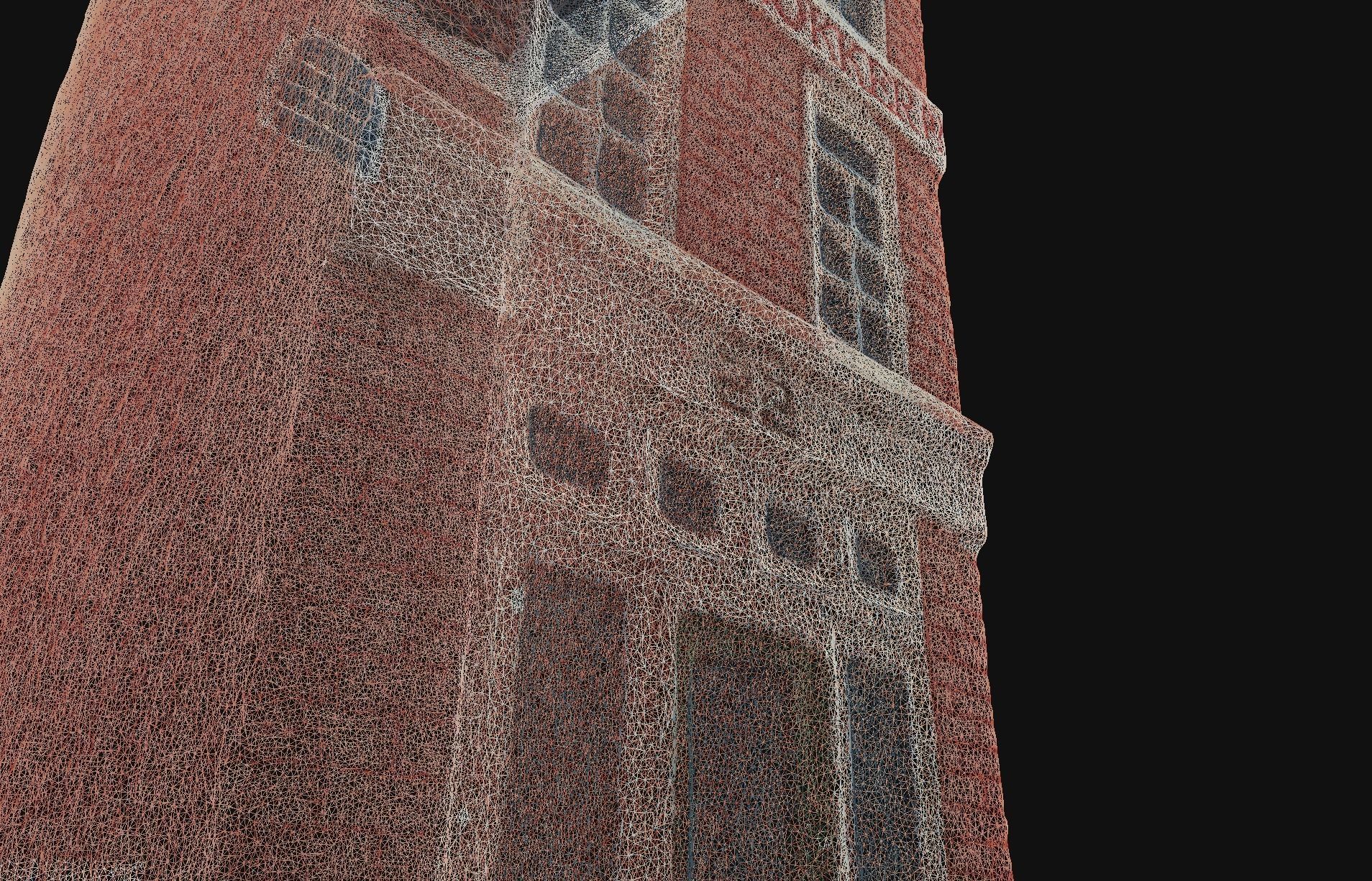 House 5 old hand made stone house based of off Amsterdam 3D model_7