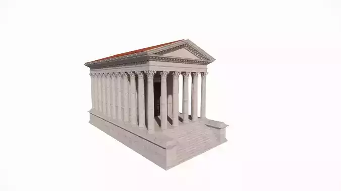 Historical temple-place of worship 3D model