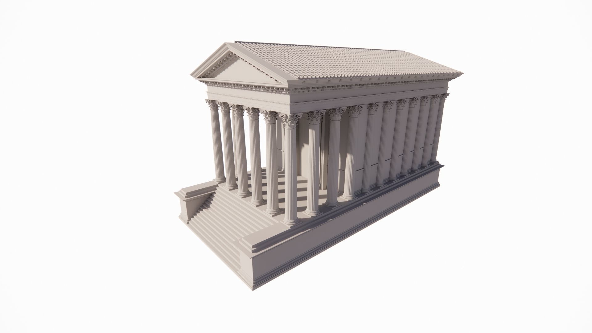 Historical temple-place of worship 3D model_25