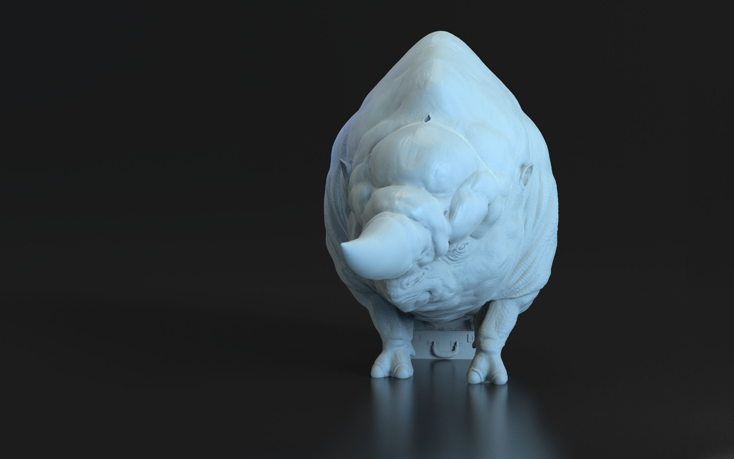 Harry Potter - Erumpent 3D print model_16