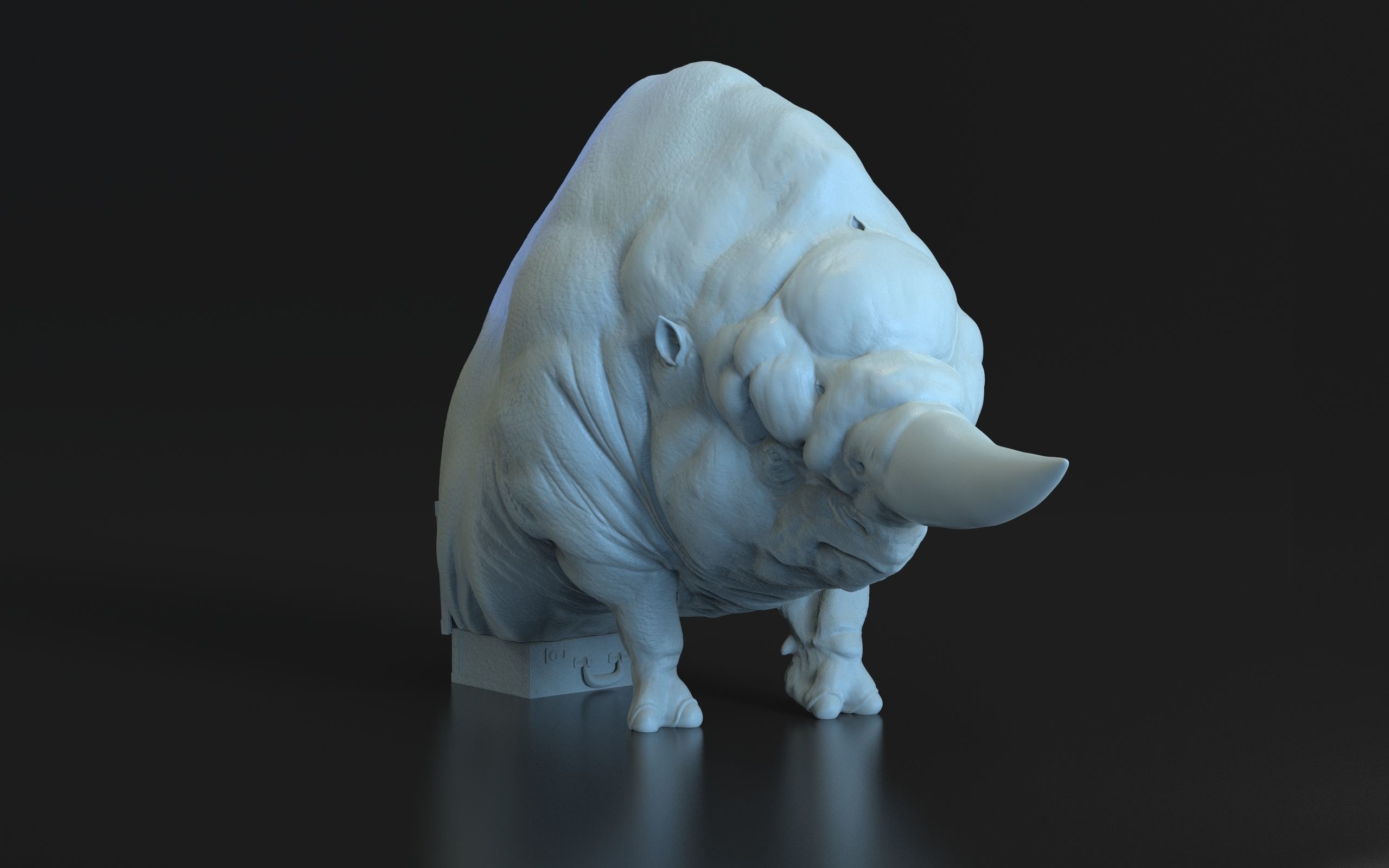 Harry Potter - Erumpent 3D print model_14
