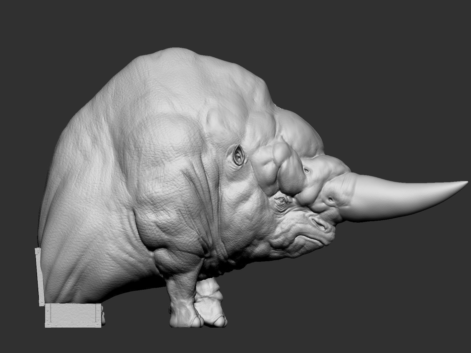 Harry Potter - Erumpent 3D print model_5