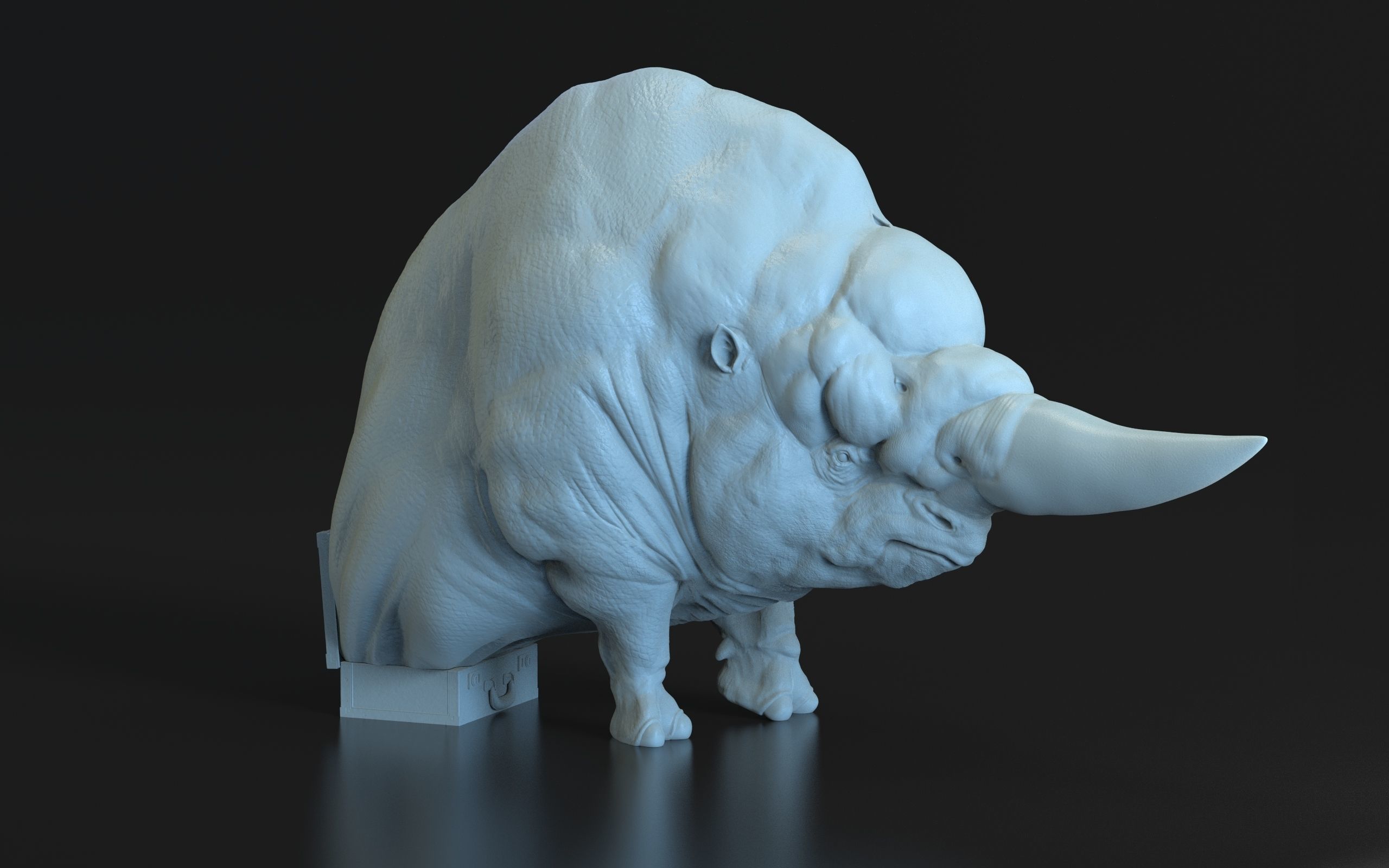 Harry Potter - Erumpent 3D print model_13
