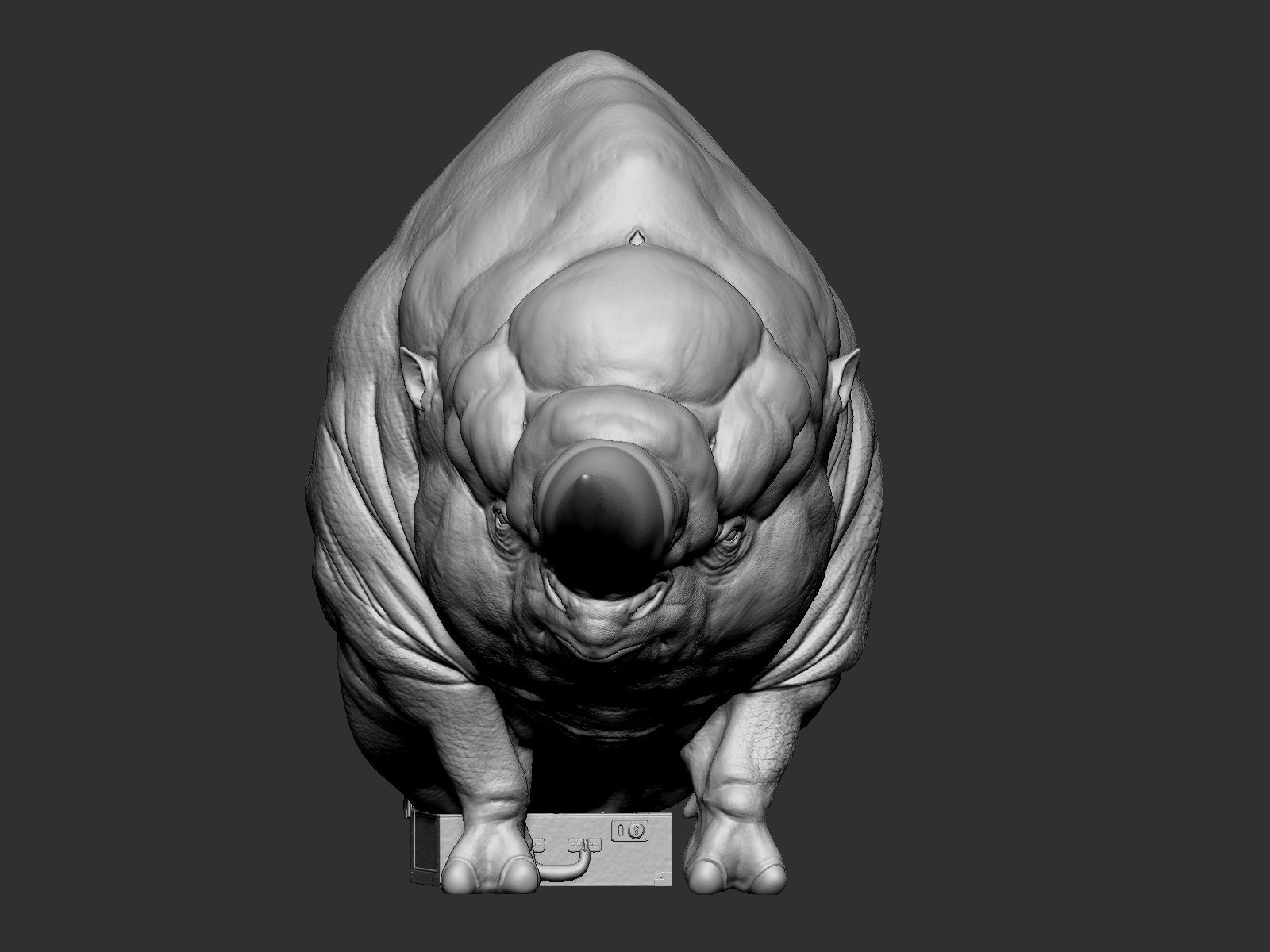 Harry Potter - Erumpent 3D print model_8