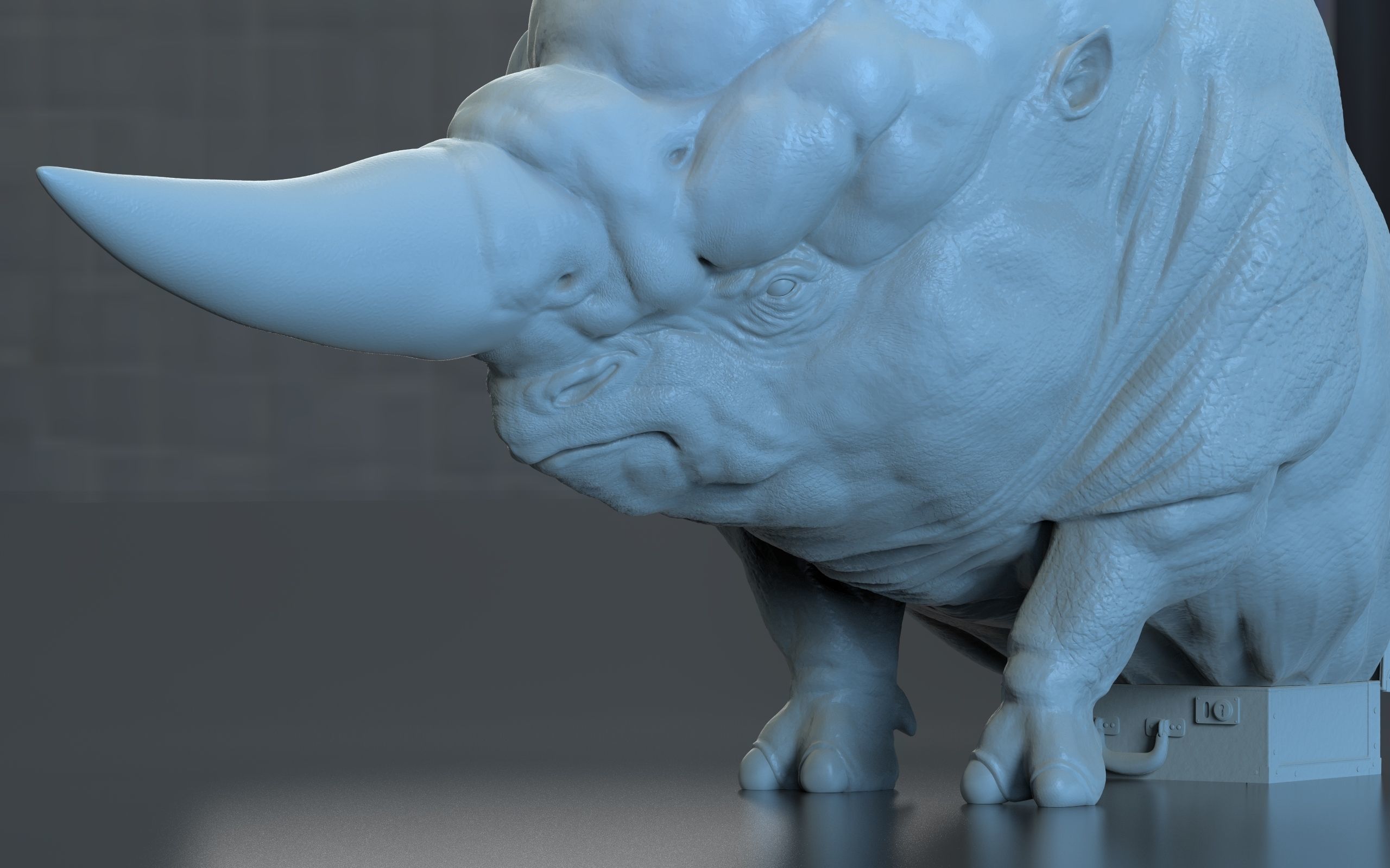 Harry Potter - Erumpent 3D print model_26