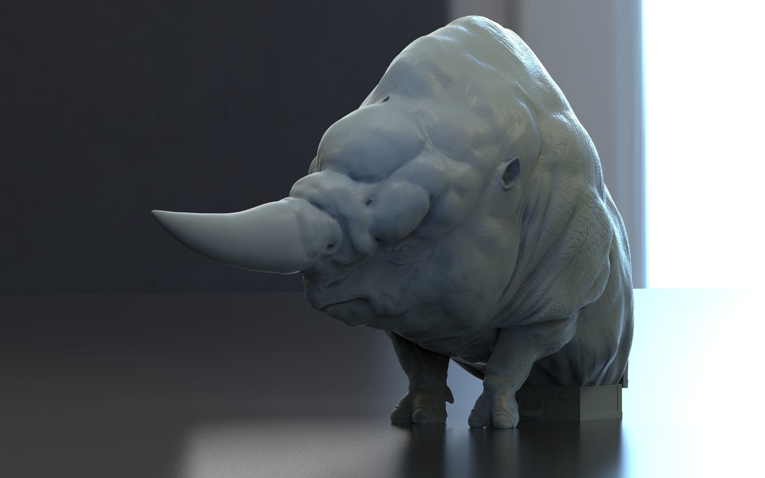 Harry Potter - Erumpent 3D print model_24